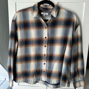Madewell Plaid Button-Up flannel